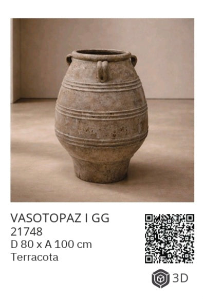 Vaso Topaz GG Terracota